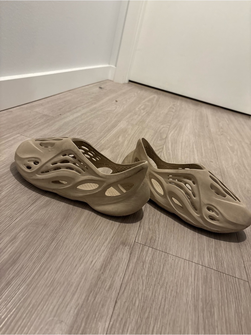 Yeezy Foam Runner Mules in Sand